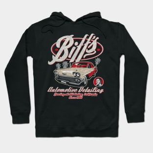 Biff's Automotive Detailing Classic Car Worn Hoodie